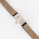 A LADIES 18K SOLID WHITE GOLD & DIAMOND CARTIER TANK MINI ALLONGEE WRIST WATCH DATED 2003, REF. 2525 - Image 5 of 7
