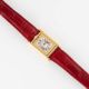 A RARE LADIES 18K SOLID GOLD & DIAMOND CARTIER TANK BASCULANTE WRIST WATCH CIRCA 2000s, REF. 2480 - Image 5 of 10