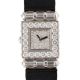 A LADIES 18K WHITE GOLD & DIAMOND CHANEL MATELASSE WRIST WATCH CIRCA 2000s Movement: Quartz. Case: - Image 1 of 8