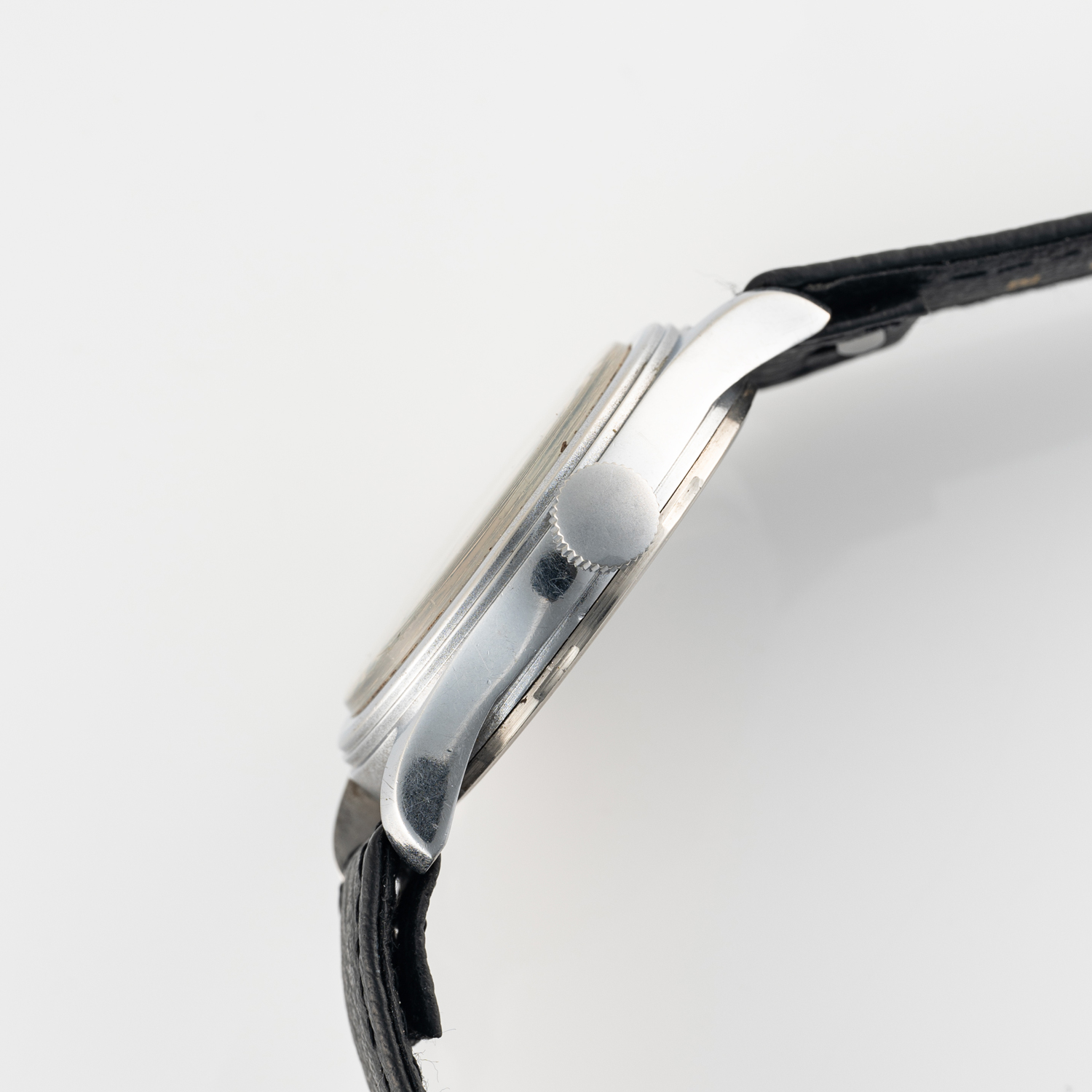 A GENTLEMAN'S STAINLESS STEEL BRITISH MILITARY TIMOR W.W.W. WRIST WATCH CIRCA 1945, PART OF THE " - Image 5 of 9