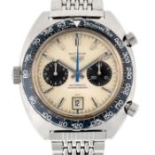 A GENTLEMAN'S STAINLESS STEEL HEUER AUTAVIA 