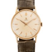 A GENTLEMAN'S SIZE 18K SOLID ROSE GOLD ROLEX 