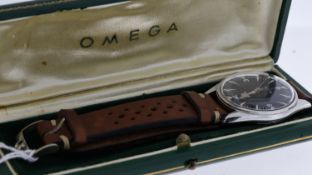 VINTAGE OMEGA RANCHERO 2996-1 WITH BOX CIRCA 1958