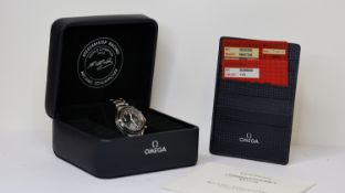 OMEGA SPEEDMASTER RACING MICHAEL SCHUMACHER F1 2002 BOX AND PAPERS 2003