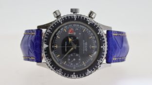 CROTON CHRONOMASTER AVIATOR CHRONOGRAPH SEA DIVER CIRCA 1960's,