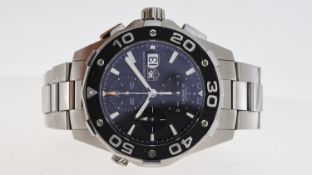 TAG HEUER AQUARACER CHRONOGRAPH AUTOMATIC REFERENCE CAJ2110 WITH BOX