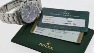 ROLEX EXPLORER II REFERENCE 16570 BOX AND PAPERS 2008
