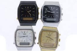 JOB LOT OF 4 SEIKO WATCHES