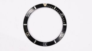 rolex submariner bezel insert 1980s