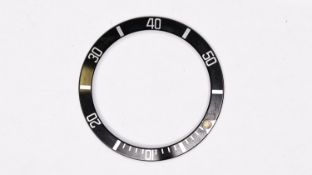 rolex submariner bezel insert 1980s