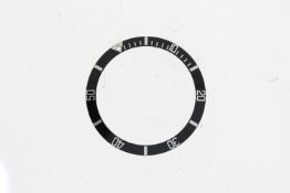 ROLEX SUBMARINER BEZEL INSERT 5513/5512 *MISSING PIP