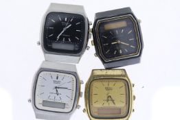JOB LOT OF 4 SEIKO WATCHES