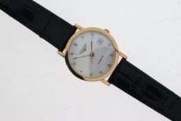 LONGINES ELEGANT 18CT ROSE GOLD AUTOMATIC WATCH REFERENCE L4.378.8. Approx 27mm rose gold case