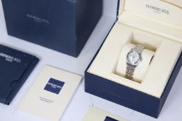 RAYMOND WEIL TANGO MOP QUARTZ REFERENCE 5790 W/BOX AND PAPERS 2005, Approx 23mm stainless steel case
