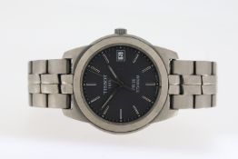 TISSOT PR 50 TITANIUM QUARTZ WATCH REFERENCE J376/476T, Approx 36mm titanium case with a snap on