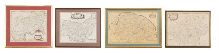 Four MORDEN MAPS