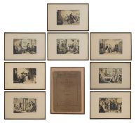 CRUIKSHANK, George (SIGNED): THE BOTTLE; In Eight Plates,