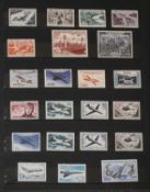 Stamps, France in three albums from 1849 to 1990s,