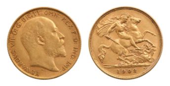 Coins, Great Britain, Edward VII (1901-1910),