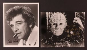 AUTOGRAPH PHOTOS & FLYERS (mainly Male Actors, Directors, Authors, etc.),