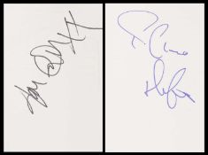 AUTOGRAPH ALBUM - 59 PAGES OF SIGNATURES,
