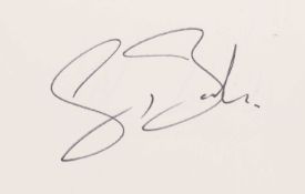 AUTOGRAPH ALBUM - 60 PAGES OF SIGNATURES,
