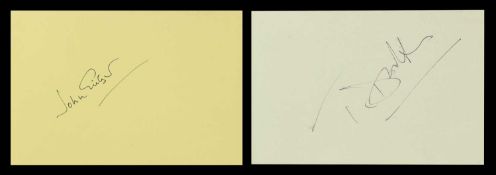 AUTOGRAPH ALBUM - 41 PAGES OF SIGNATURES,