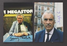 AUTOGRAPHED UNIQUE PHOTOS (mainly Male Actors, Directors, Authors, etc.),