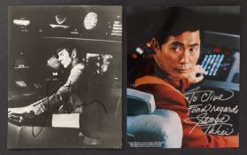 Star Trek: thirteen autographs,