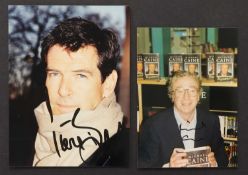AUTOGRAPHED UNIQUE PHOTOS (mainly Male Actors, Directors, Authors, etc.),