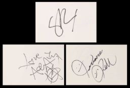 AUTOGRAPH ALBUM - 46 PAGES OF SIGNATURES,