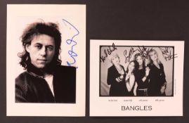 AUTOGRAPH PHOTOS & FLYERS (MUSIC),