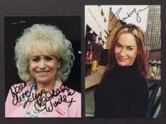 AUTOGRAPHED UNIQUE PHOTOS (Female Actresses, Directors, etc.),