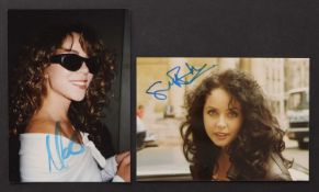 AUTOGRAPHED UNIQUE PHOTOS (Female musicians),