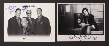 AUTOGRAPH PHOTOS & FLYERS (MUSIC),