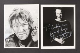 AUTOGRAPH PHOTOS, FLYERS, ETC. (mainly Male Actors, Directors, Authors, etc.),