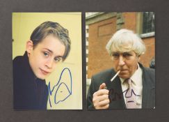 AUTOGRAPHED E PHOTOS, (mainly Male Actors, Directors, etc.),