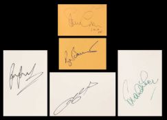 SPORT: AUTOGRAPH ALBUM - 61 PAGES OF SIGNATURES,