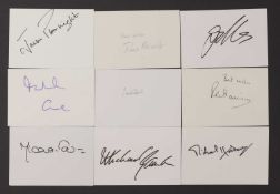 Actors honoured by The Queen: