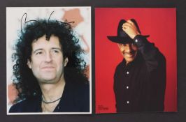 AUTOGRAPH PHOTOS & FLYERS (MUSIC),