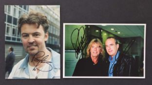 AUTOGRAPH PHOTOS (Male musicians),