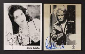 AUTOGRAPH PHOTOS & FLYERS (MUSIC),