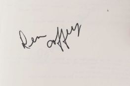 AUTOGRAPH ALBUM - 46 PAGES OF SIGNATURES,