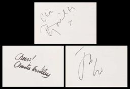 AUTOGRAPH ALBUM - 45 PAGES OF SIGNATURES,