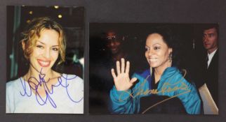 AUTOGRAPHED UNIQUE PHOTOS (Female musicians),