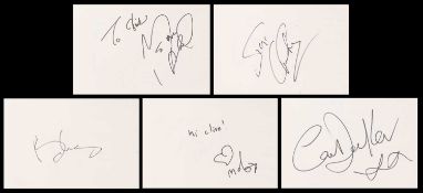 AUTOGRAPH ALBUM - 46 PAGES OF SIGNATURES,