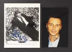 AUTOGRAPHED UNIQUE PHOTOS, (mainly Male Actors, Directors, etc.),