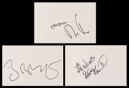 AUTOGRAPH ALBUM - 61 PAGES OF SIGNATURES,