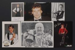 AUTOGRAPH SNOOKER, DARTS, RUGBY, ETC.: