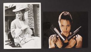 AUTOGRAPH PHOTOS, LETTERS & FLYERS (mainly Female Actors, Directors, Authors, etc.),